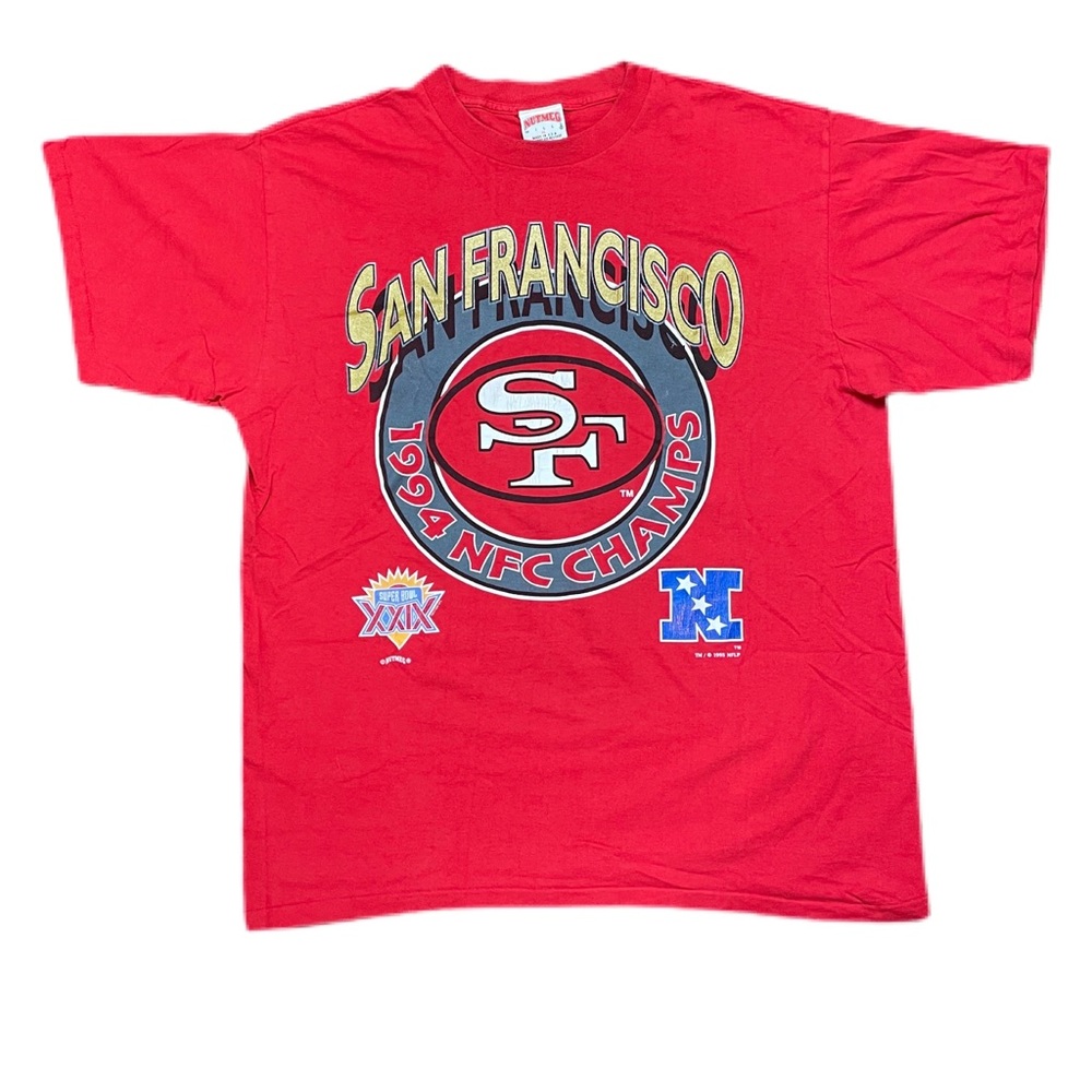 Vintage Superbowl San Francisco 1994 NFC Champs Tshirt